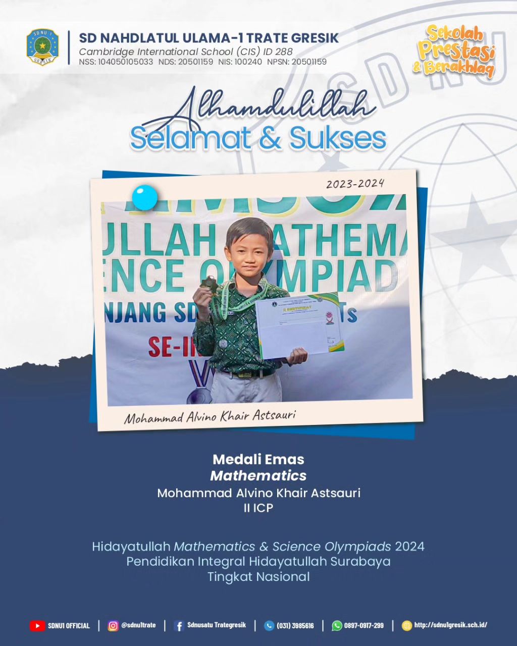 medali-emas-nasional-alvino-hidayatulloh-mathscienceolimpic-mei2024
