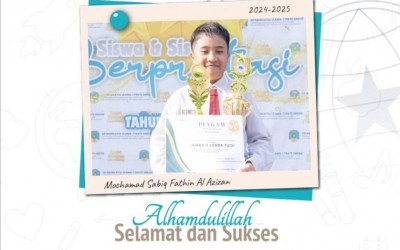 Kak Mochamad Sabiq Fathin Al Azizan Kelas 6 U-1, Juara 2 Lomba Puisi pada Kegiatan Tengah Semester, Gugus 03 Gresik, Tingkat Kabupaten