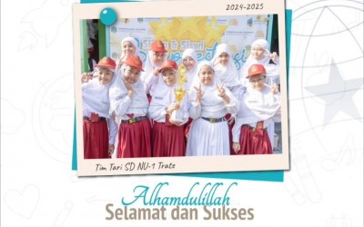 Tim Tari SD NU-1 Trate, Juara 1 Lomba Tari Beregu, Kegiatan Tengah Semester, Gugus 03 Gresik, Tingkat Kabupaten