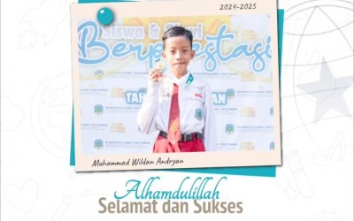 Kak Muhammad Wildan Andryan , Kelas IV U-1, Juara 2 Lomba Lari pada Kejuaraan Pelajar Ke-6, Dinas Kabupaten Gresik, Tingkat Kabupaten