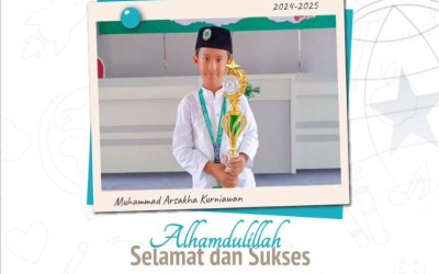 Kak Muhammad Arsakha Kurniawan, Kelas 1 U-3, Harapan 1 Tartil Putra Tipe A, pada Festival Santri, PCNU Kab.Gresik, Tingkat Kabupaten