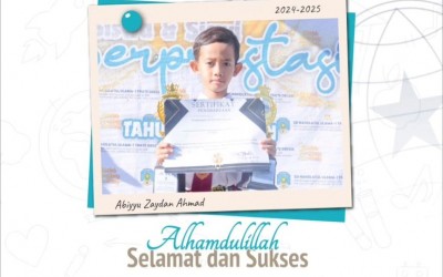 Kak Abiyyu Zaydan Ahmad , Kelas 2 U-3, Juara 2 pada  Matematika Gresik Berprestasi , Amerta Event Organizer, Tingkat Kabupaten