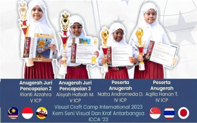 Juara 9 terbaik dunia dari 63 peserta antarbangsa pada ajang ICCA 2023