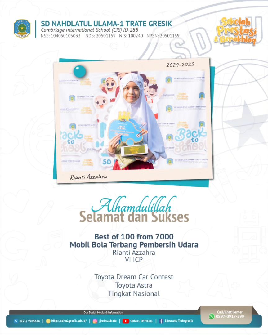 sdnu1trate_kak-rianti-azzahra-juara-toyotadreamcarcontest2024-tingkat-nasional